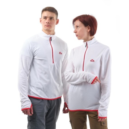 Payer Sweatshirt "Tahoe", fleece, 130g, Bely, rr 40-42 Height 170-176-8