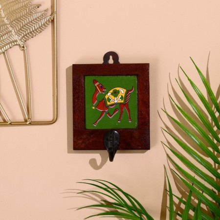 Hook "Camel" 10.5*1.5*11.5cm, wood, mix