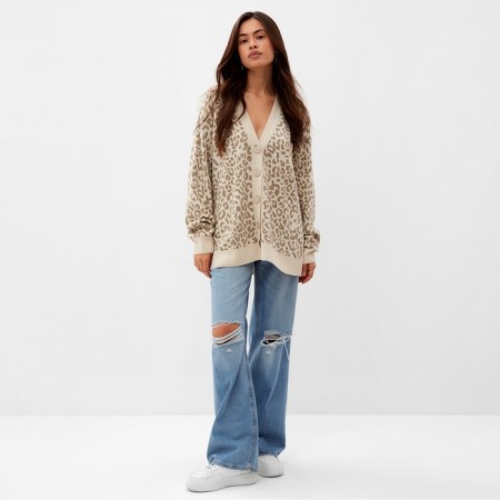 Cardigan female Mist "LEO", beige, p. L-XL (46-52)-5
