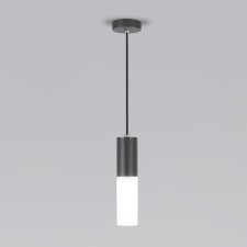 Suspension lamp Elektrostandard, Glas E27 100x100x600 mm, IP54, Gray color
