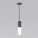 Suspension lamp Elektrostandard, Glas E27 100x100x600 mm, IP54, Gray color