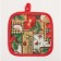 Kitchen set (2 objects) of the “apple tree” shares, a bag 16x16 cm, mittens 25*16 cm, 100% p/e