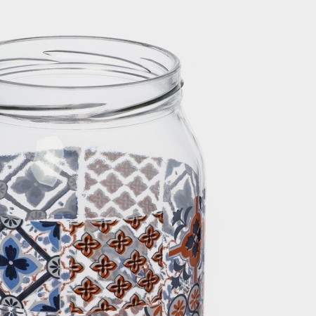Glass jug "mosaika", 1 liter-4