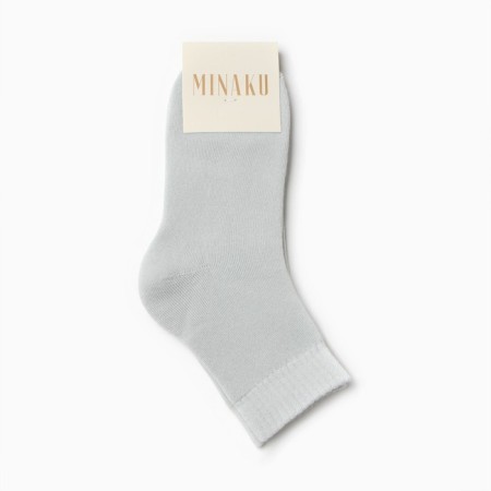 Women's terry socks minku, gray color, rr 36-39 (23-25 ​​cm)-2