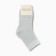 Women's terry socks minku, gray color, rr 36-39 (23-25 ​​cm)