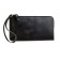H-600 purse with a zipper, a map for maps (6)/coins/bill, color Black pulp 11x20x1cm
