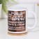 Sublimation mug "Five main rules in the bathhouse", with application
