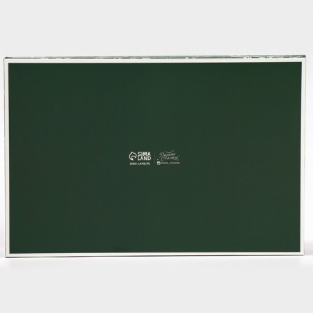 Gift box with PVC lid "Fairytale", 20 x 30 x 8 cm, New Year-6