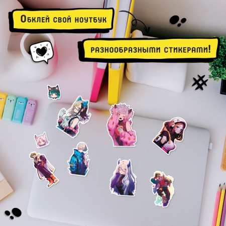 Album "Heroic Stickers", 17 × 24 cm, anime-4