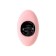 Intimate simulator 2 in 1 Eromantica ZEFYR silicone, pink color, 17.3 cm