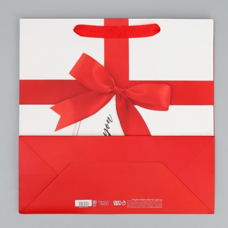 Gift Laminated Square, packaging, for you, 30 x 30 x 12 cm-8