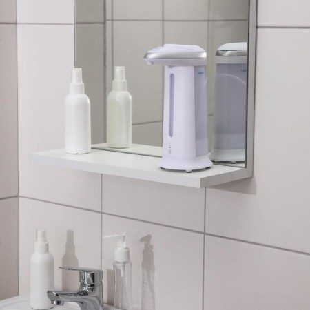 Dispenser for antiseptic/liquid soap touch, 380 ml, on batteries, white color-1