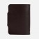 Businessman on the button, 12 cards, brown color