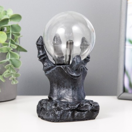 Plasma ball "Ghostly hand" 9x9x17 cm
