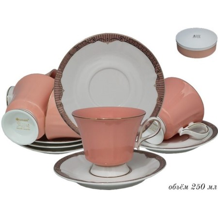 Tea set of Lenardi, 12 items