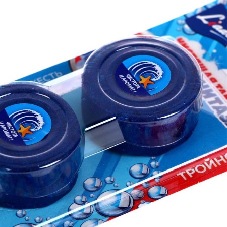 Cleaning toilet tablet, Liara "Sea Freshness", 2 pcs, 50 g-2