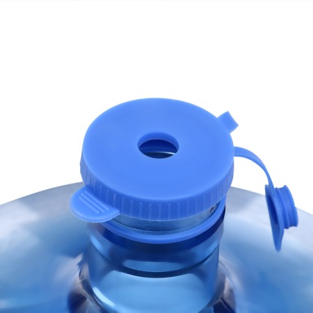 A traffic jam under the cooler bottle, with a hole under the hose, d = 1 cm, 12.5 l, 19 liters-6