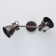 Ringen Chase 2x40W E14 Coffee, golden 22x39x16cm