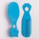 Hair care kit: comb and brush, “bear”, blue color