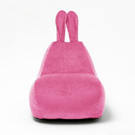 Milk-Milk chair, size 80x90 cm velor, pink color-1