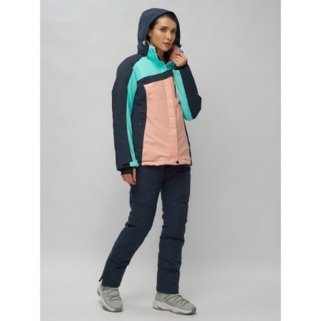 Ski suit, size 44, turquoise color-2