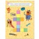 Three cats. 100 stickers. Games with letters. Together fun