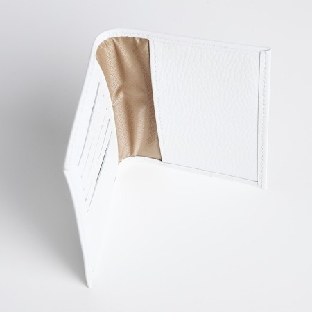 Textura passport cover, white color-3