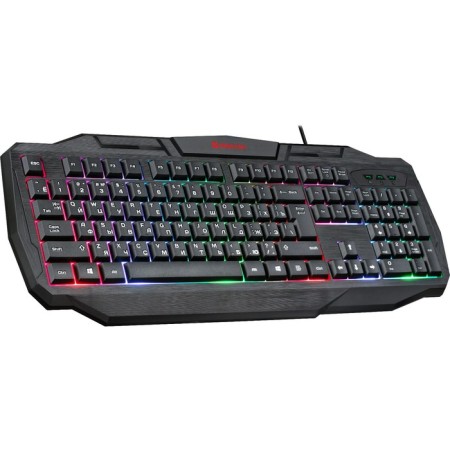 The keyboard Defender Ultra HB-330L, game, wired, membranes, backlight, 104 claw, USB, black-2