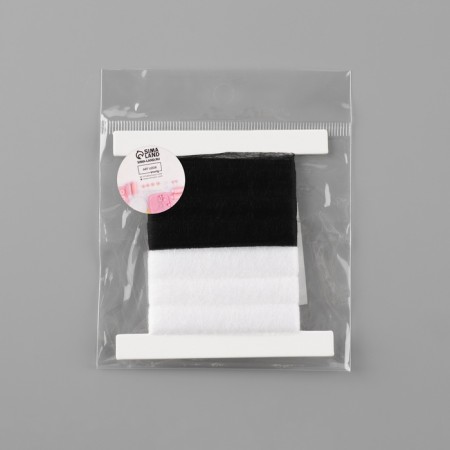 Set of adhesive spider webs, 10 mm, 3 m, 4 pcs, black/white color-4
