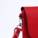 Magneta bag bag, long belt, red color