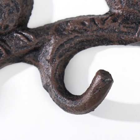 Decorative metal hooks "Three birds on the branch" 23x3.5x10.5 cm-2
