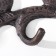 Decorative metal hooks "Three birds on the branch" 23x3.5x10.5 cm