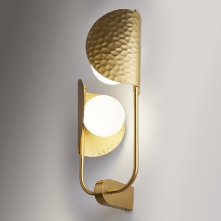 Bra Maytoni Mod164WL-02BS1, 2XG9, 40W, 17x21.5x56.4 cm, brass color
