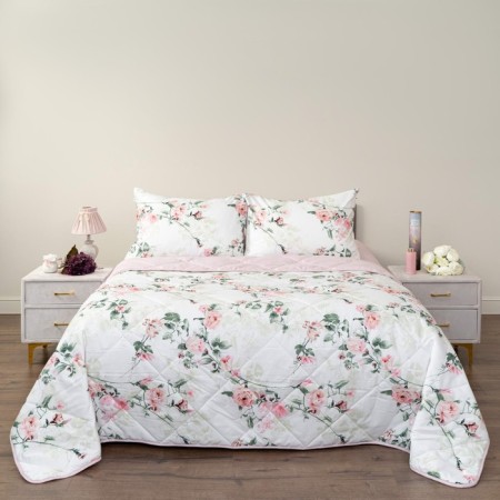 Euro set: blanket, sheet, pillowcase, size 200x220 cm, 230x250 cm, 50x70 cm - 2 pcs