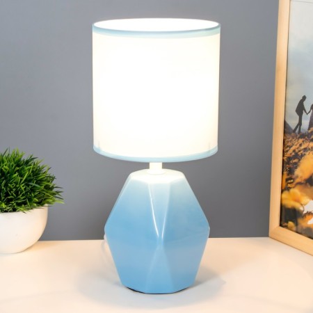 Latei table lamp E14 40W Blue 13x13x28 cm Risalux-1