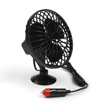 TORSO, 12 V, 1.2 m wire fan, black