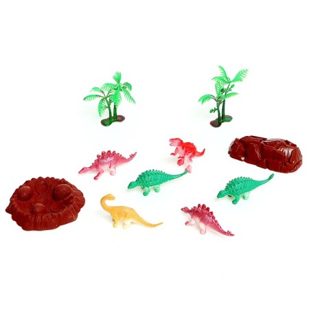 Dino gaming set includes 2 trucks and dinosaurs-1