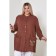 Women's tunic, size 56, brown color