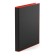 Folder on 4 rings A4, Erichkrause Accent, 35 mm, 1750 μm, black/red