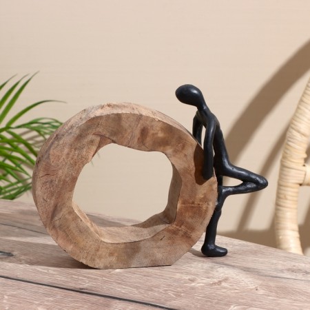 Souvenir "guy" Polim. Smole, mankid tree 23x7.5x19 cm-1