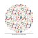 The tablecloth “Summer mood”, round, oxford, elastic band, size 120x120 cm, diameter 75-100 cm