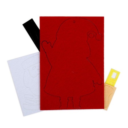 Set for creativity "Create a Christmas tree decoration from felt"-3