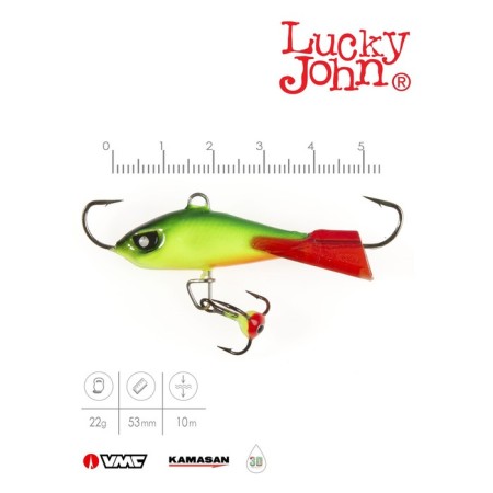Balancir Lucky John Baltic 5, 5 cm, 22 g, color 26rt-1