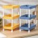 3-tier bookcase "Chamomile", 26 × 17 × 32 cm, color mix