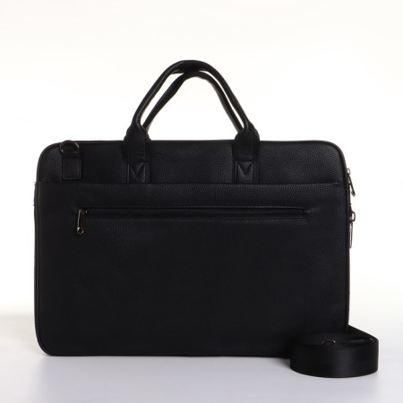 Male bag, black color