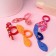 Hair gum "Bow" (set of 5 pcs) bow, mix