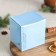 Ceramic mug with silicone lid of the Santa Claus, 380 ml, green color