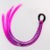 Hair strand on elastic band, 40 cm