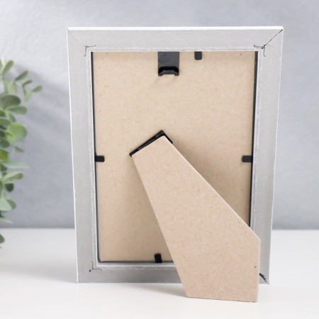 Photo frame Plastic "Office 2" 10x15 cm, white-3