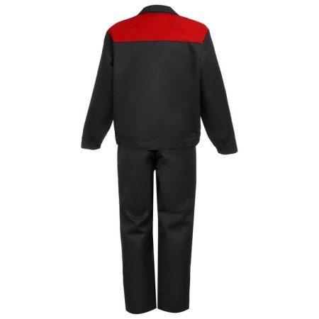 Costume No. 106, jacket + semicircus, polyeschlopian fabric, p. 48-50, height 170-176, gray/red color-2